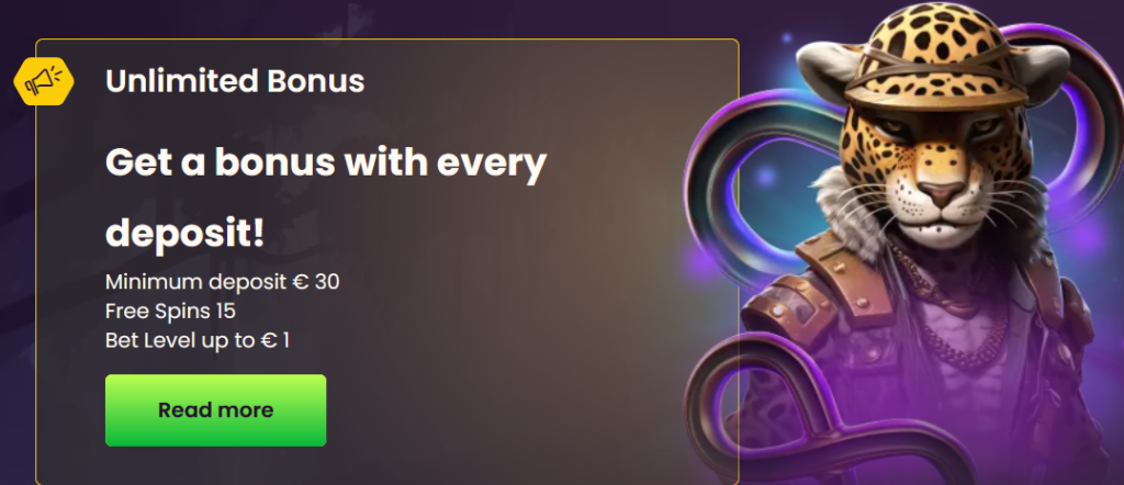 bizzo unlimited bonus